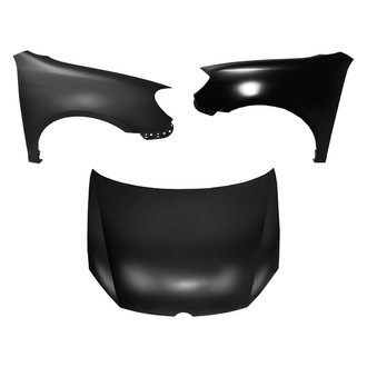 Replace® - 3-Piece (Hood Panel, Front Driver and Passenger Side Fender) (Platinum Plus)