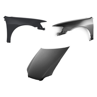 Replace® - 3-Piece (Hood Panel, Front Driver and Passenger Side Fender) (Value Line)