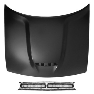 Replace® - 2-Piece (Hood Panel, Grille) (CAPA Certified)