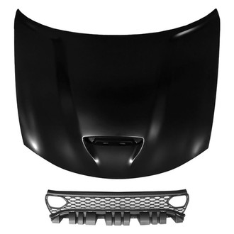 Replace® - 2-Piece (Hood Panel, Grille) (Standard Line)