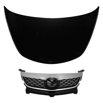Replace® - 2-Piece (Hood Panel, Grille) (Brand New OE)