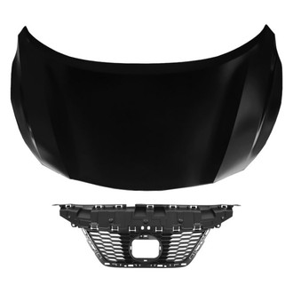 Replace® - 2-Piece (Hood Panel, Grille)