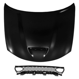 Replace® - 2-Piece (Hood Panel, Grille) (CAPA Certified)