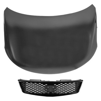 Replace® - 2-Piece (Hood Panel, Grille) (Brand New OE)
