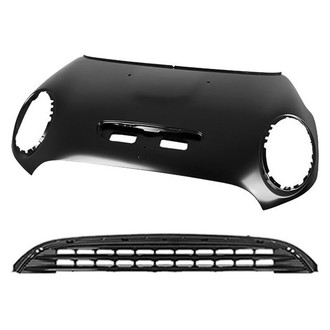 Replace® - 2-Piece (Hood Panel, Grille) (CAPA Certified)