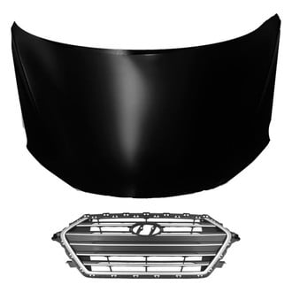 Replace® - 2-Piece (Hood Panel, Grille)
