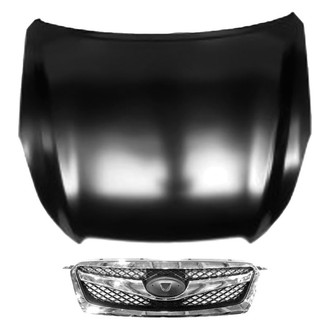 Replace® - 2-Piece (Hood Panel, Grille) (Platinum Plus)