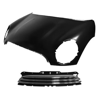 Replace® - 2-Piece (Hood Panel, Grille) (CAPA Certified)