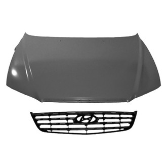 Replace® - 2-Piece (Hood Panel, Grille) (Brand New OE)