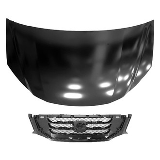Replace® - 2-Piece (Hood Panel, Grille) (Platinum Plus)
