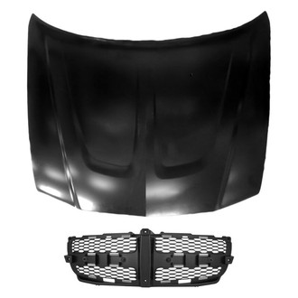 Replace® - 2-Piece (Hood Panel, Grille)