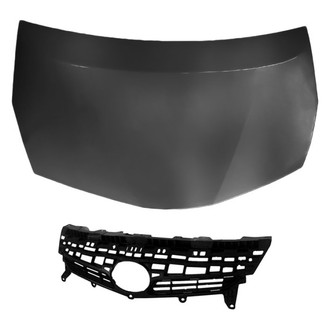 Replace® - 2-Piece (Hood Panel, Grille)