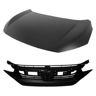 Replace® - 2-Piece (Hood Panel, Grille) (Platinum Plus)