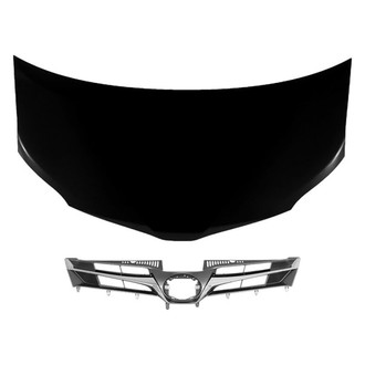 Replace® - 2-Piece (Hood Panel, Grille)
