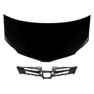 Replace® - 2-Piece (Hood Panel, Grille) (CAPA Certified)