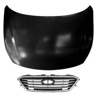Replace® - 2-Piece (Hood Panel, Grille) (Standard Line)