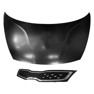 Replace® - 2-Piece (Hood Panel, Grille)