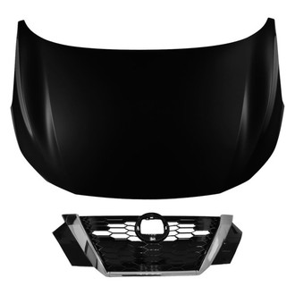Replace® - 2-Piece (Hood Panel, Grille)