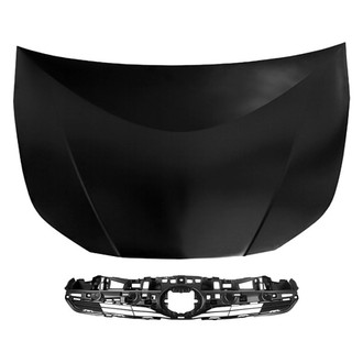 Replace® - 2-Piece (Hood Panel, Grille)
