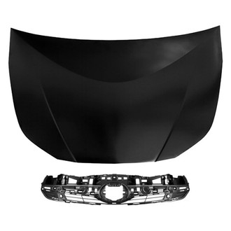 Replace® - 2-Piece (Hood Panel, Grille) (CAPA Certified)