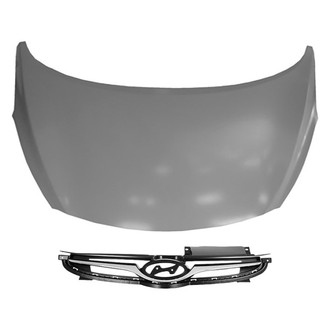 Replace® - 2-Piece (Hood Panel, Grille) (Brand New OE)