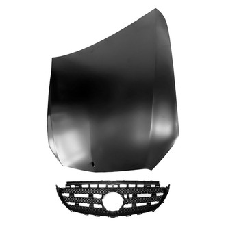 Replace® - 2-Piece (Hood Panel, Grille) (CAPA Certified)