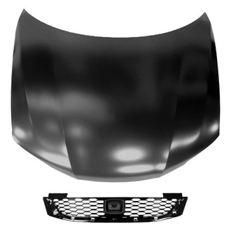 Replace® - 2-Piece (Hood Panel, Grille) (CAPA Certified)