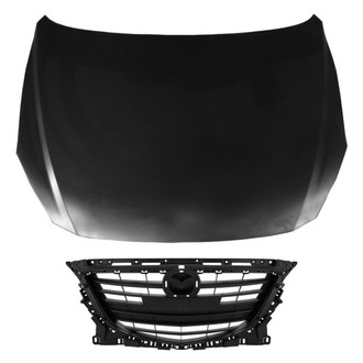 Replace® - 2-Piece (Hood Panel, Grille) (Standard Line)