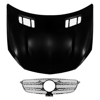 Replace® - 2-Piece (Hood Panel, Grille)