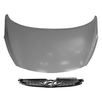 Replace® - 2-Piece (Hood Panel, Grille) (Brand New OE)
