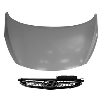 Replace® - 2-Piece (Hood Panel, Grille) (Brand New OE)