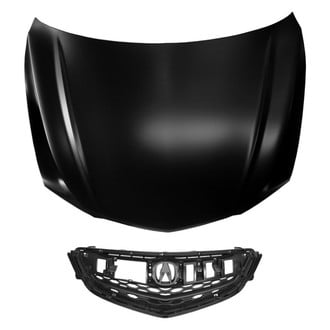 Replace® - 2-Piece (Hood Panel, Grille) (CAPA Certified)