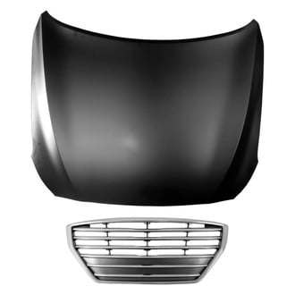 Replace® BNDL-209202 - 2-Piece (Hood Panel, Grille) (Brand New OE)