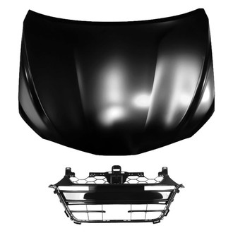 Replace® - 2-Piece (Hood Panel, Grille) (Platinum Plus)