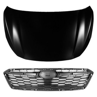 Replace® - 2-Piece (Hood Panel, Grille) (Platinum Plus)