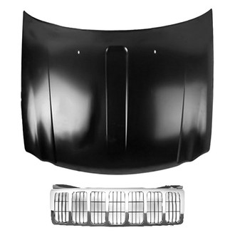 Replace® - 2-Piece (Hood Panel, Grille) (Platinum Plus)