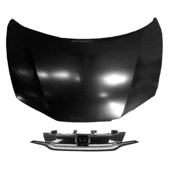 Replace® - 2-Piece (Hood Panel, Grille) (CAPA Certified)