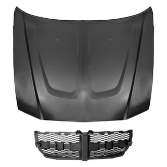Replace® - 2-Piece (Hood Panel, Grille) (Platinum Plus)