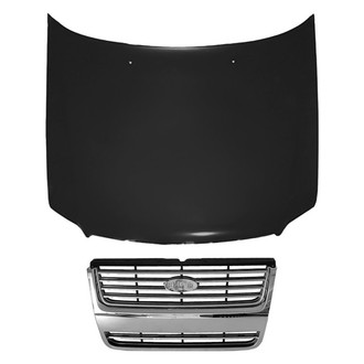 Replace® - 2-Piece (Hood Panel, Grille) (Platinum Plus)