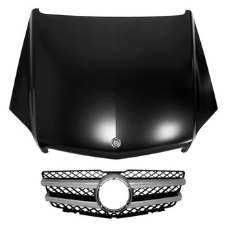 Replace® BNDL-209305 - 2-Piece (Hood Panel, Grille) (Standard Line)