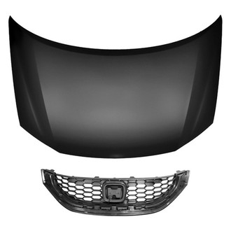 Replace® - 2-Piece (Hood Panel, Grille)