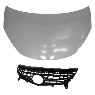 Replace® - 2-Piece (Hood Panel, Grille) (Platinum Plus)