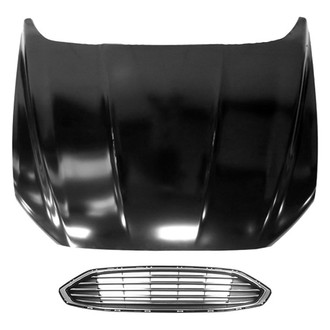 Replace® - 2-Piece (Hood Panel, Grille) (Platinum Plus)
