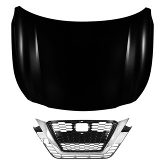 Replace® - 2-Piece (Hood Panel, Grille) (Platinum Plus)