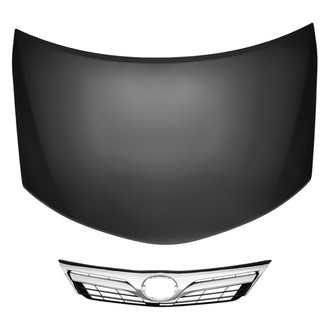 Replace® - 2-Piece (Hood Panel, Grille) (Platinum Plus)