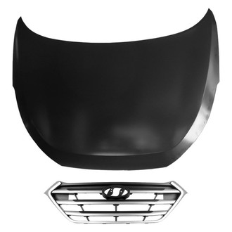 Replace® - 2-Piece (Hood Panel, Grille) (Platinum Plus)
