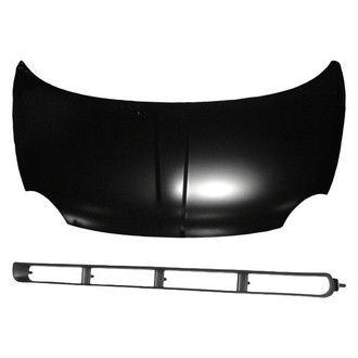 Replace® - 2-Piece (Hood Panel, Grille) (CAPA Certified)