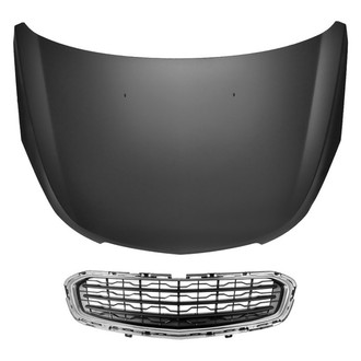 Replace® - 2-Piece (Hood Panel, Grille) (Platinum Plus)