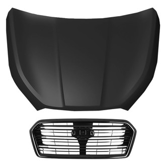 Replace® - 2-Piece (Hood Panel, Grille) (CAPA Certified)