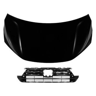 Replace® - 2-Piece (Hood Panel, Grille)